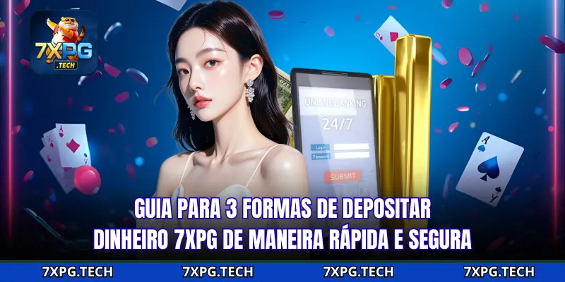 Guia para 3 formas de depositar dinheiro 7xpg de maneira rápida e segura